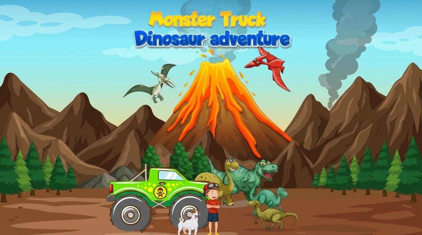 Monster Truck Dinosaur Adventure